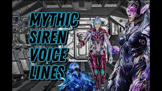 Mythic Siren voice lines