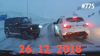 ☭★Подборка Аварий и ДТП/Russia Car Crash Compilation/#775/December 2018/#дтп#авария