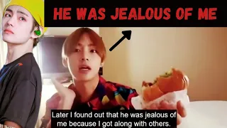 [Eng Sub]Taehyung talking about his childhood friend😭😭 #taehyung #bts