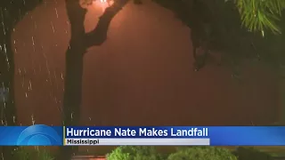 Hurricane Nate Makes Landfall In Mississippi