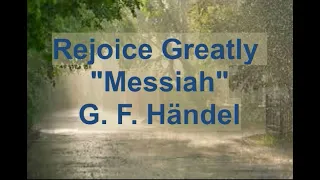 Rejoice Greatly - Karaoke 12/8 Version (from Händel's Messiah)