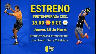#PretemporadaWPT: Juan Martín Díaz y Coki Nieto - World Padel Tour