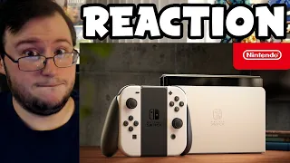 Gor's "New Nintendo Switch (OLED Model)" Announcement Trailer REACTION (Oh no.)