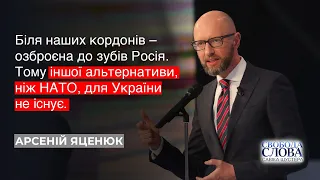 А. Яценюк: Іншої альтернативи, ніж НАТО, для України не існує