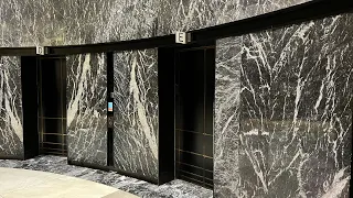 Schindler Elevators At The NY Marriott Marquis Hotel In Times Square Manhattan NYC: (05/15/2022)