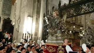 Festa di Sant'Agata 2020 - Rientro di Sant'Agata nella cameretta.