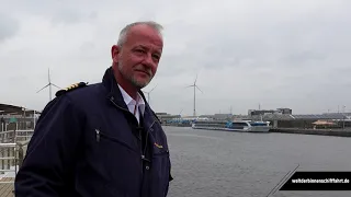 Die Arbeit eines Kapitäns auf dem Kreuzfahrtschiff Vista Sky | Binnenschifffahrt