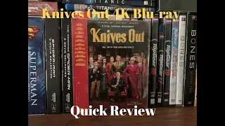 Knives Out 4K UHD Blu-ray Quick Review