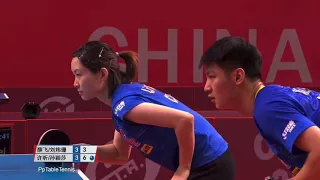 Xu Xin / Sun Ying Sha vs Xue Fei / Liu Wei Shan | 2020 China Warm-Up Matches for Olympics