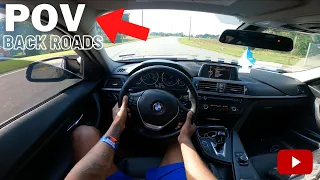 POV DRIVING MY F30 328i IN THE COUNTRY