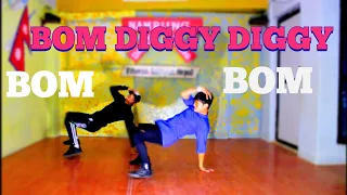 BOM DIGGY DIGGY BOM || Zack Knight X Jasmin | Ashish Manandhar choreo | The Rock and Roll