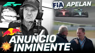 ¡¡ANUNCIO INMINENTE!! NEWEY PRESENTA su DIMISION a RED BULL – ASTON MARTIN EXPONE y APELA a la FIA