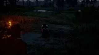 Creepy Night folk Encounter RDR2