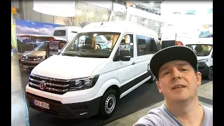 WESTFALIA SVEN HEDIN VOLKSWAGEN VW CRAFTER RV CAMPER 2019 WALKAROUND AND INTERIOR