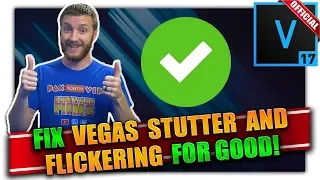 VEGAS Pro 17: Fix Preview Stutter And Flickering (EASY) 👨‍🏫 VEGAS Tutorial #70