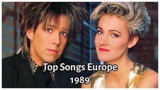Top Songs in Europe in 1989