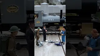 RC Bertie Live Steam & Cobi Model Planes! - With Voices! #Roundhouse #Shorts #Bertie #livesteam