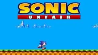 Sonic Unfair Walkthrough No Deaths