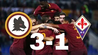 ROMA WIN VS FIORENTINA 3POIN STAR IN SERIA 3-1 HIGHLIHTS