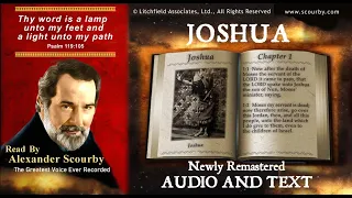 6 | Book of Joshua | Read by Alexander Scourby | AUDIO and TEXT | FREE  on YouTube | GOD IS LOVE!