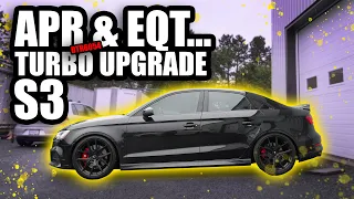 Audi S3 8V with APR DTR6054 Turbo upgrade and EQT Custom Tune