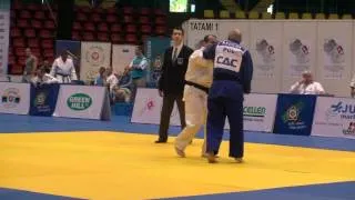 Judo Veterans EM 2012 Opole M4-73kg Gamzatov(RUS) - Kosciuk(POL)