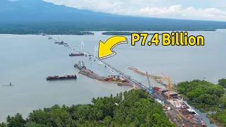 This Massive PHP7.4 BILLION BRIDGE will soon connect 2 Provinces in the Philippines