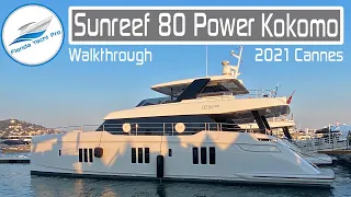 Sunreef 80 Power 2021 - Kokomo - Walkthrough at 2021 Cannes Yacht Festival