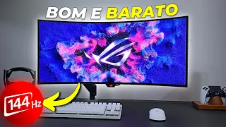 TOP 7 Monitores GAMER BARATO Custo Beneficio 2024 até 144hz - (Curvo, Ultrawide e 4K)