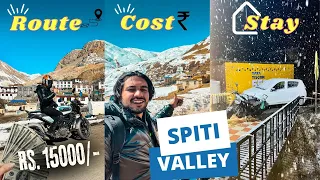How I Planned and Completed SPITI VALLEY in 7 Days ?? COST - ITENARY - STAY - TIPS