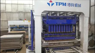 Model TPM10000 Paving Block Machine, TPM10000 Paving Brick Machine in ShanXi Province, China
