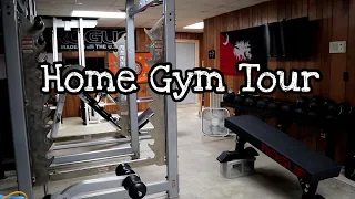 Home Gym Tour - My Basement Gym - Full Gym Tour