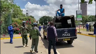 ERIC OMONDI detained in the CENTRAL POLICE STATION due to TIK✅ DEMONSTRATIONS💔