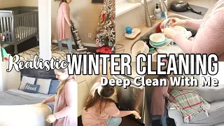 EXTREME WINTER DEEP CLEANING MOTIVATION | REALISTIC CLEAN WITH ME 2021 | SPEED CLEANING MOTIVATION