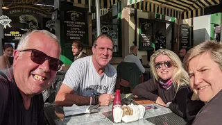 Meeting friends and fellow Youtubers in the Peak District England. A motorcycle ride to Matlock Bath