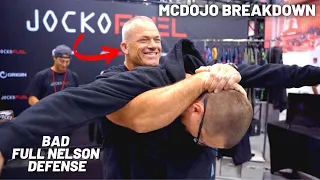 McDojo Breakdown: feat. @JockoPodcastOfficial Bad Full Nelson Defense