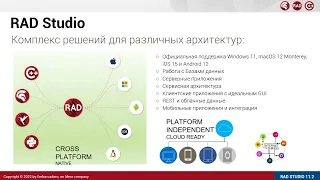 Обновленные инструменты Embarcadero для разработчиков - RAD Studio 11 2 и InterBase 2020