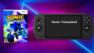 Powkiddy X28 performance test - Sonic Unleashed Wii