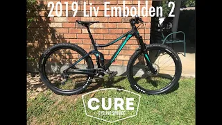 The Liv Embolden 2!! Best Women’s  Full Suspension MTB