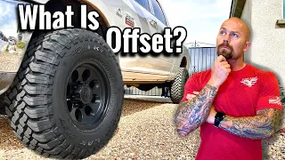 What is Wheel Offset and Backspacing? What will Fit on your Truck?  RAM 2500 35"x12.5"x17"