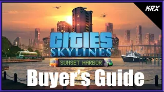 Buyers Guide - Cities Skylines: Sunset Harbor DLC Feature Overview