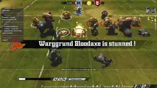 Blood Bowl 2. Разбор матча.