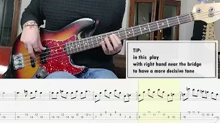 Red Hot Chili Peppers - These Are The Ways BASS COVER + PLAY ALONG TAB + SCORE