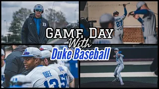 Game Day With Duke Baseball (VS Wake Forest)