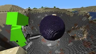 Minecraft, But A Black Hole Grows Every Second...