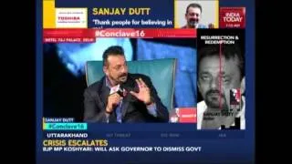 Sanjay Dutt Talks About His Jail Life At India Today Conclave 2016