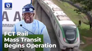 Tinubu Commissions Abuja Light Rail, Approves Free Rides Till December