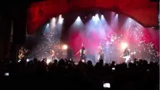 Alice Cooper "School's Out" with Johnny Depp, Orpheum Theater, Los Angeles, 11-29-12