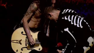 Flea and John Frusciante bass and guitar improvisation Red Hot Chili Peppers