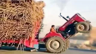 Amazing Funny Tractor Fails, Utimate Tractor Fails Stunts Compilation